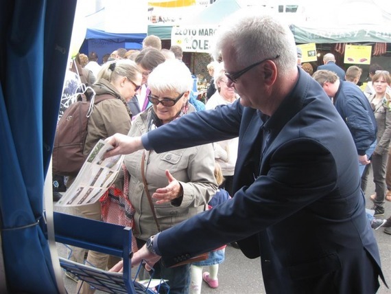 Tłumy odwiedzających stoisko Powiatu Puławskiego na Międzynarodowych Targach Szczecińskich - ORGANIC