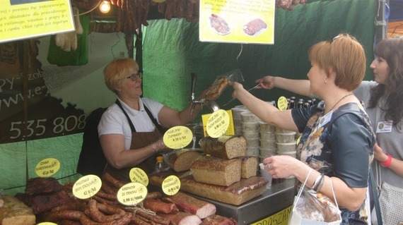 Tłumy odwiedzających stoisko Powiatu Puławskiego na Międzynarodowych Targach Szczecińskich - ORGANIC