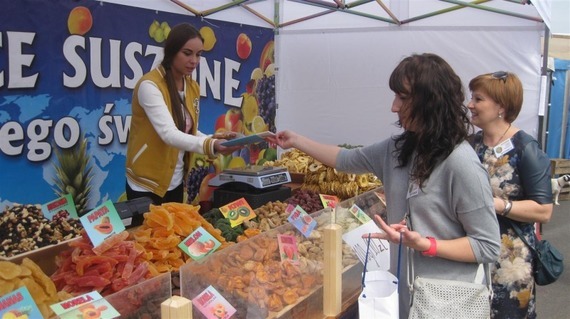 Tłumy odwiedzających stoisko Powiatu Puławskiego na Międzynarodowych Targach Szczecińskich - ORGANIC