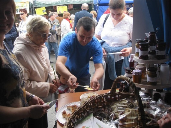 Tłumy odwiedzających stoisko Powiatu Puławskiego na Międzynarodowych Targach Szczecińskich - ORGANIC