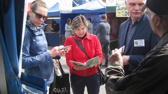 Tłumy odwiedzających stoisko Powiatu Puławskiego na Międzynarodowych Targach Szczecińskich - ORGANIC