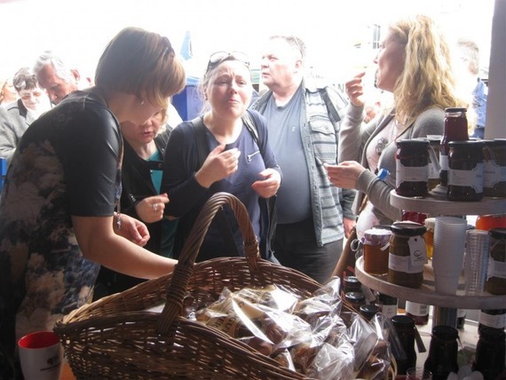 Tłumy odwiedzających stoisko Powiatu Puławskiego na Międzynarodowych Targach Szczecińskich - ORGANIC