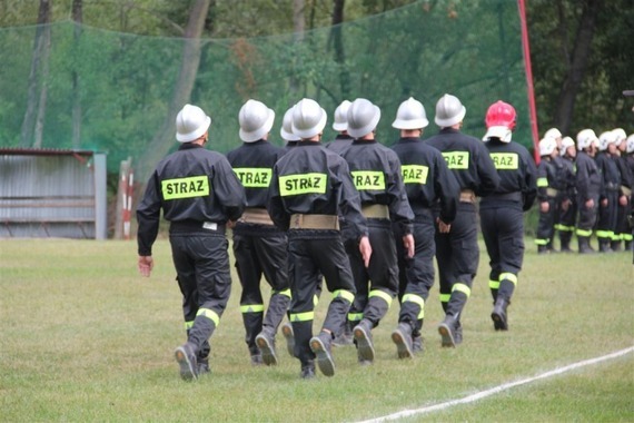 Zawody sportowo-pożarnicze OSP 2015 foto M. Kobiałka