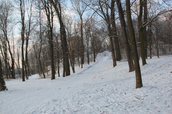 Zima w Powiecie Puławskim - Puławy