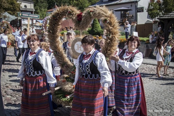 Dożynki Powiatowe Kazimierz Dolny 2016 (fot. D. Mróz - MDK w Puławach)