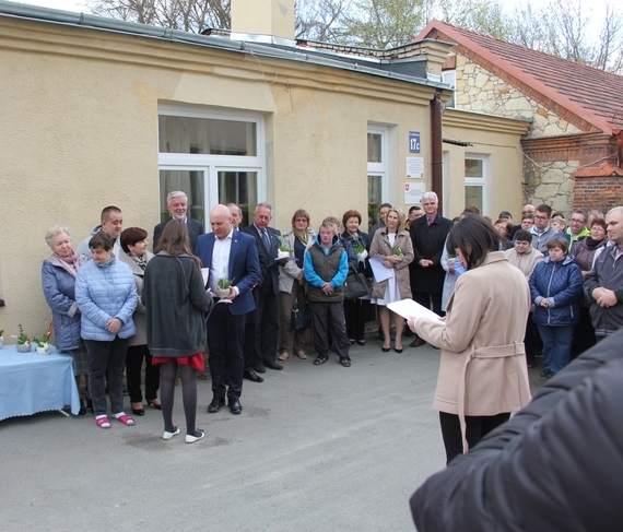 Uroczystość w Warsztacie Terapii Zajęciowej w Nałęczowie