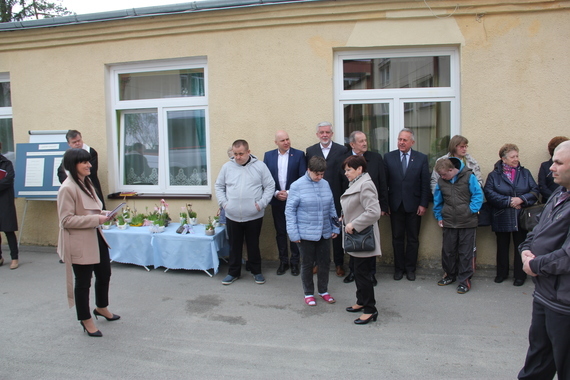 Uroczystość w Warsztacie Terapii Zajęciowej w Nałęczowie