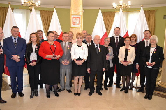 Medale za Długoletnią Służbę dla pracowników Starostwa Powiatowego w Puławach