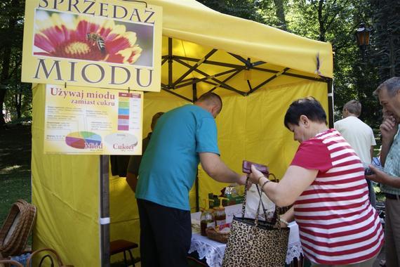 Wieńce i stoiska na Dożynkach Powiatowych Nałęczów 2018