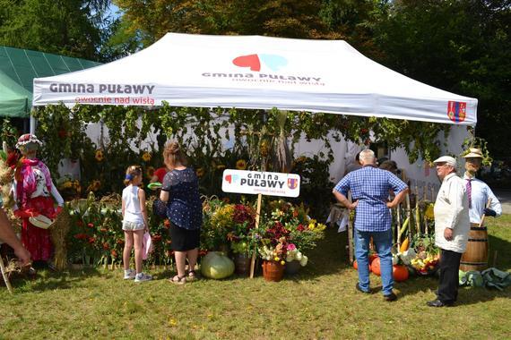 Wieńce i stoiska na Dożynkach Powiatowych Nałęczów 2018