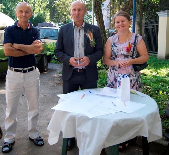 Wieńce i stoiska na Dożynkach Powiatowych Nałęczów 2018