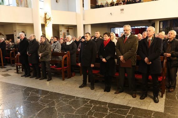 Odsłonięcie monumentu upamiętniającego strajk w Zakładach Azotowych w 1981 roku