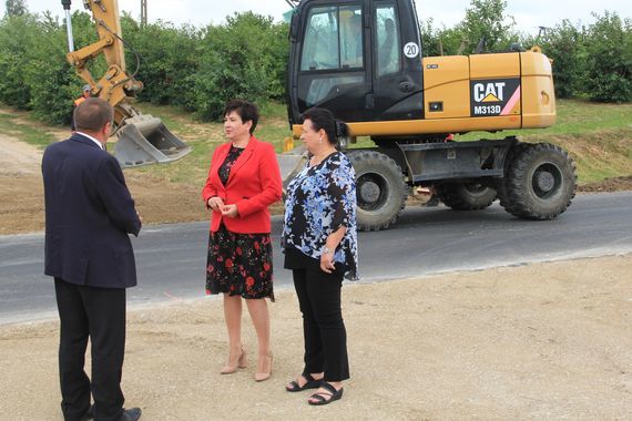 Fotograficzny dziennik budowy - inwestycje drogowe Powiatu Puławskiego (11.07.2019)