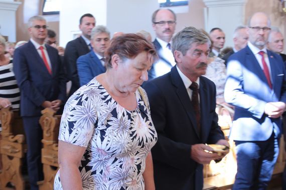 Dożynki Powiatowe Kurów 2019 - Msza św. w intencji rolników