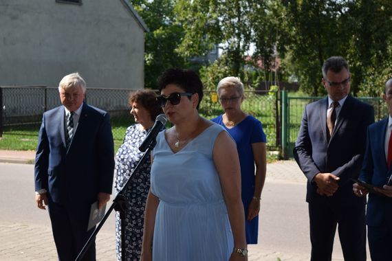 Upamiętnienie ofiar bombardowania w Gołębiu