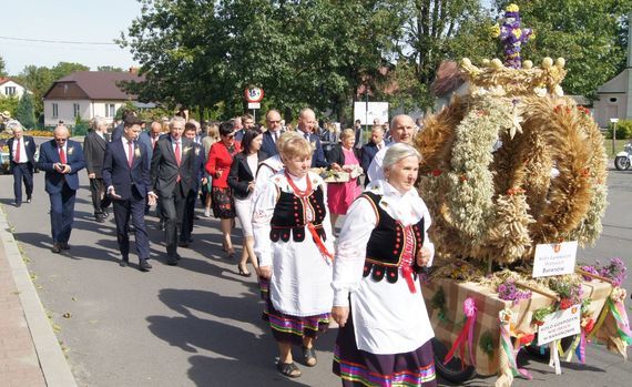 Dożynki gminne w Baranowie