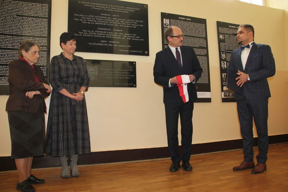 Uroczystość Dnia Patrona I LO im. księcia Adama Jerzego Czartoryskiego w Puławach w dniu 29 listopada 2019 r.