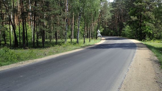 Zakończono remont drogi powiatowej z Gołębia do Niebrzegowa