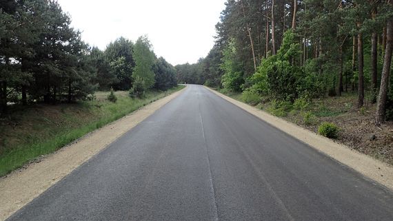 Zakończono remont drogi powiatowej z Gołębia do Niebrzegowa