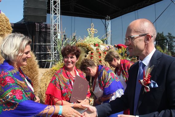 Delegacja z powiatu puławskiego z wicemarszałkiem