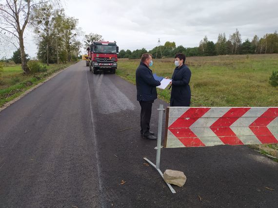 Remont drogi powiatowej nr 2523L Janowiec - Ławeczko Stare.