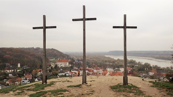 Góra Trzech Krzyży w Kazimierzu Dolnym