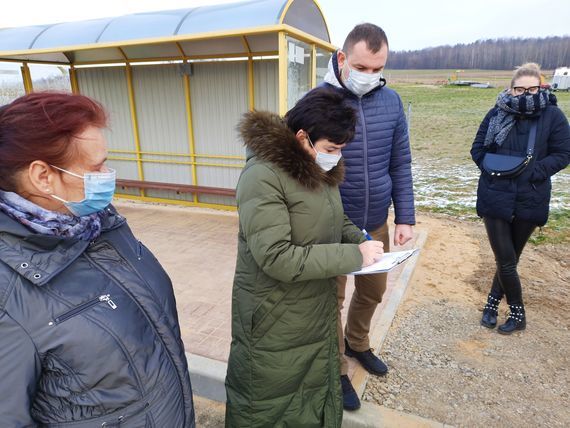 Odbiór techniczny dróg powiatowych w gminie Kazimierz Dolny