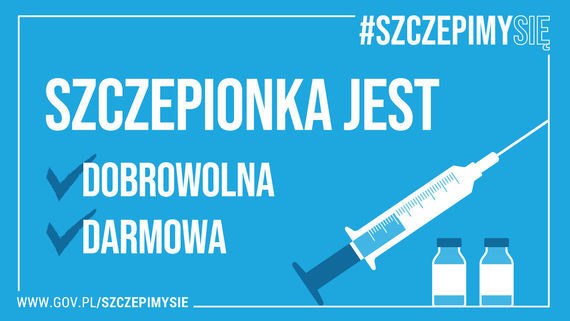 Infografika akcji #SzczepimySię