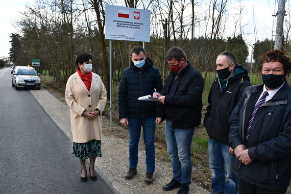 Przekazanie drogi w msc Brześce