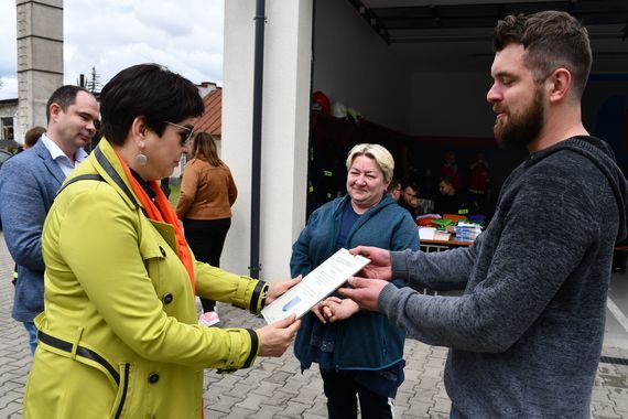 Podziękowania dla puławskiego Starostwa