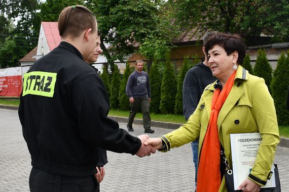 Pożegnanie i gratulacje