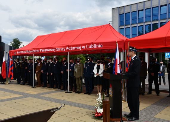 Wojewódzkie Obchody Dnia Strażaka - przemowy