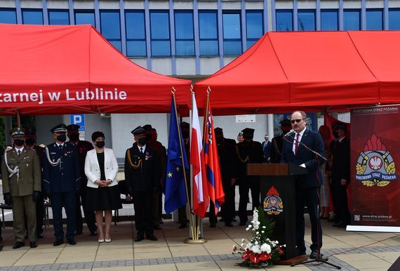 Wojewódzkie Obchody Dnia Strażaka - przemowy