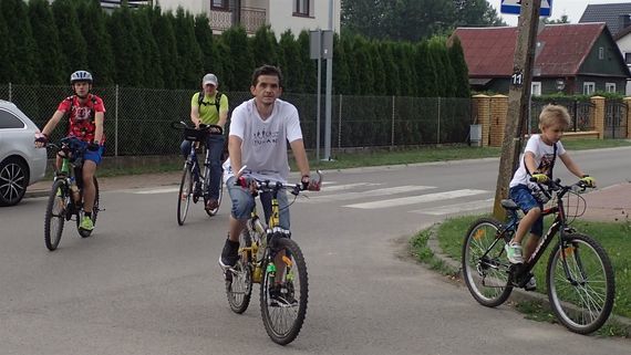Rajd rowerowy: Puławy - Gołąb - Bonów - Puławy