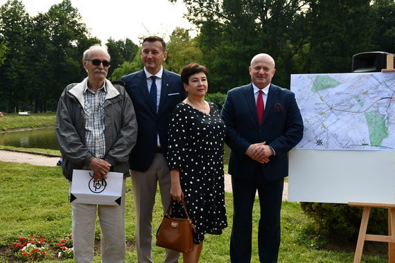 Konferencja prasowa - Ogłoszenie przetargu na budowę obwodnicy Nałęczowa