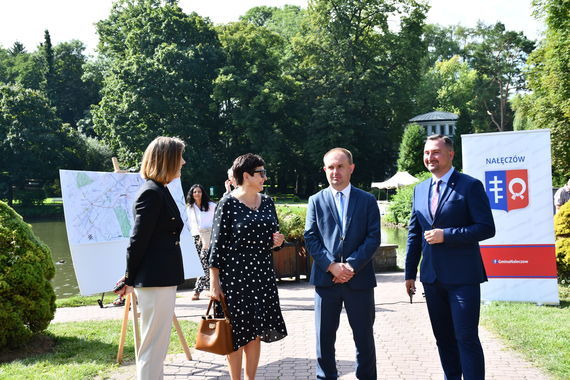 Konferencja prasowa - Ogłoszenie przetargu na budowę obwodnicy Nałęczowa