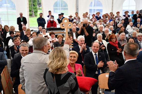 Otwarcie Domu Pomocy Społecznej w Żyrzynie