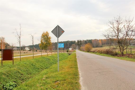 Przekazanie placu budowy drogi powiatowej Trzcianki - Tomaszów