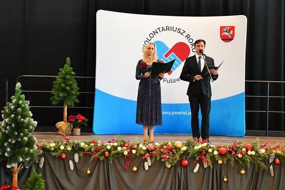 Konferansjerzy Joanna Czajkowska i Andrzej Wenerski