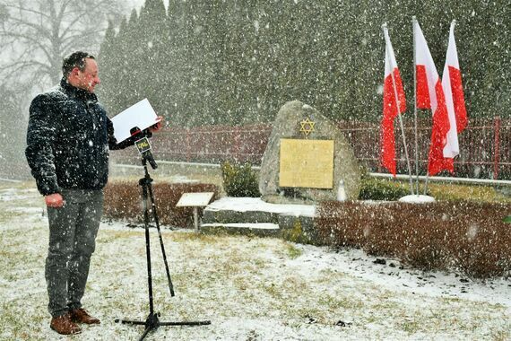 Uroczystość upamiętnienia Ofiar Holokaustu