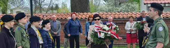 Obchody 231. rocznicy uchwalenia Konstytucji 3 Maja - uroczystości w Gołębiu