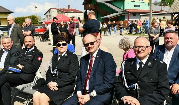 Piknik strażacki w Gołębiu