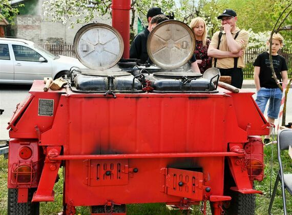 Piknik strażacki w Gołębiu