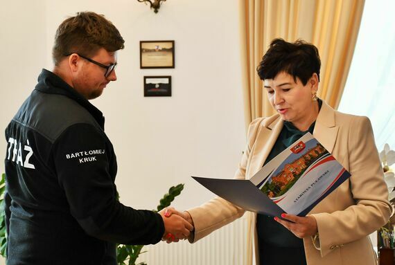 Podziękowania od starosty puławskiego za pomoc w organizacji wizyty partnerskiej z Rejonu Criuleni
