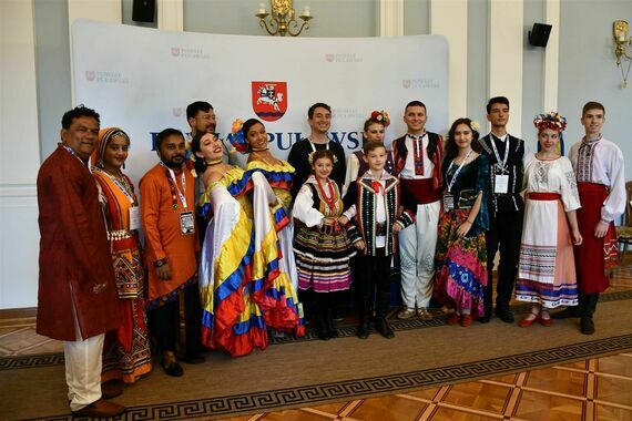 III Międzynarodowy Festiwal Folklorystyczny - spotkanie w Starostwie