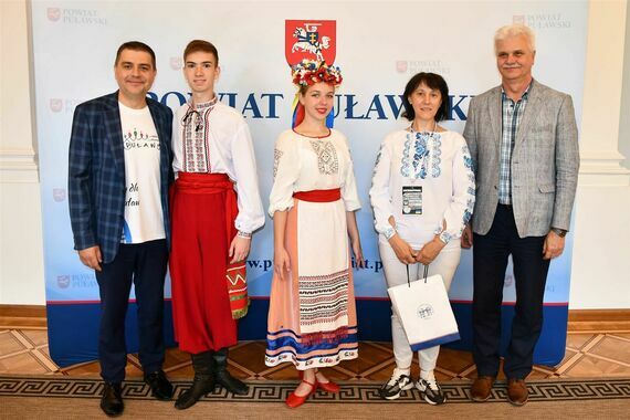 III Międzynarodowy Festiwal Folklorystyczny - spotkanie w Starostwie