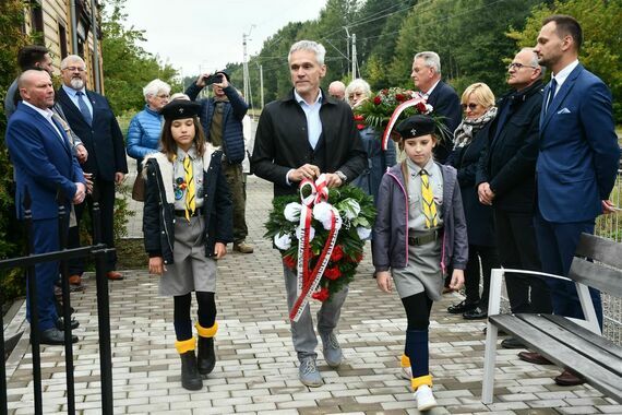 79. rocznica wysadzenia niemieckiego pociągu amunicyjnego w Gołębiu