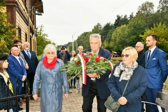 79. rocznica wysadzenia niemieckiego pociągu amunicyjnego w Gołębiu