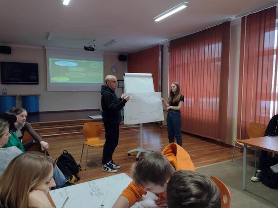 Spotkanie przedstawicieli Samorządów szkół ponadpodstawowych Powiatu Puławskiego