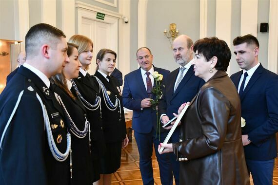 15-lat działalności Kobiecej Drużyny Ochotniczej Straży Pożarnej w Wierzchoniowie 